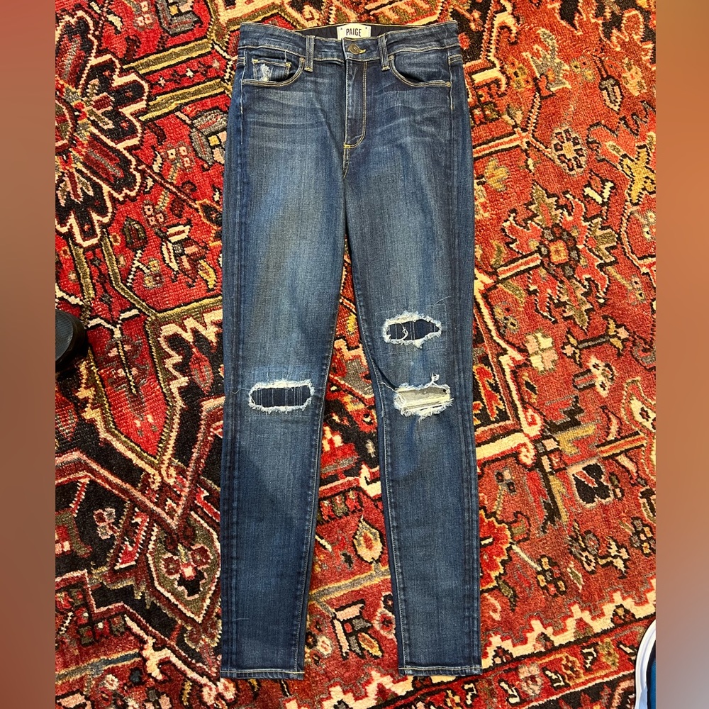 PAIGE Huston Ultra Skinny Jeans